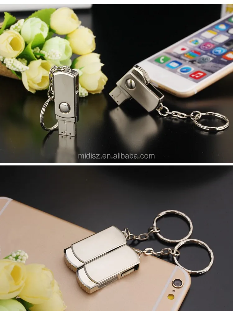 New U Disk 4gb 8gb 16gb Metal Usb Stick 32gb 64gb Pendrive Usb 2.0 3.0 Pen Drive usb flash drive With Key Ring Free Sample - ANKUX.COM