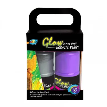 clear glow in the dark paint