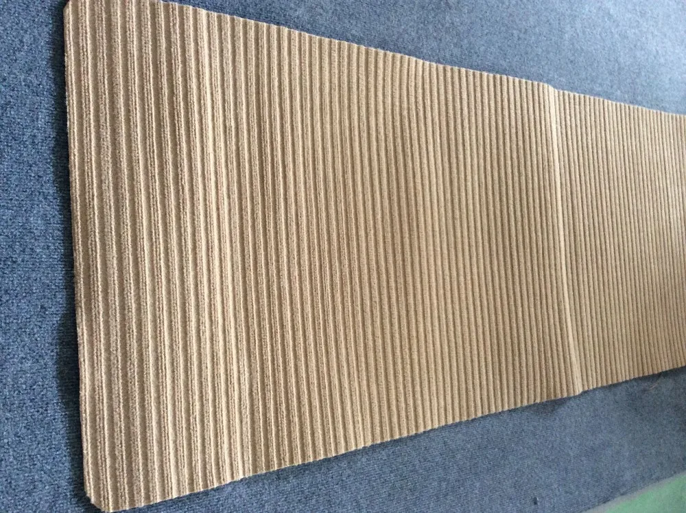 热卖条纹门垫与室外 pvc 背衬