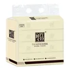 Custom Logo Available 3-ply Organic Bamboo Based Paper Bulk-pack Facial Tissue