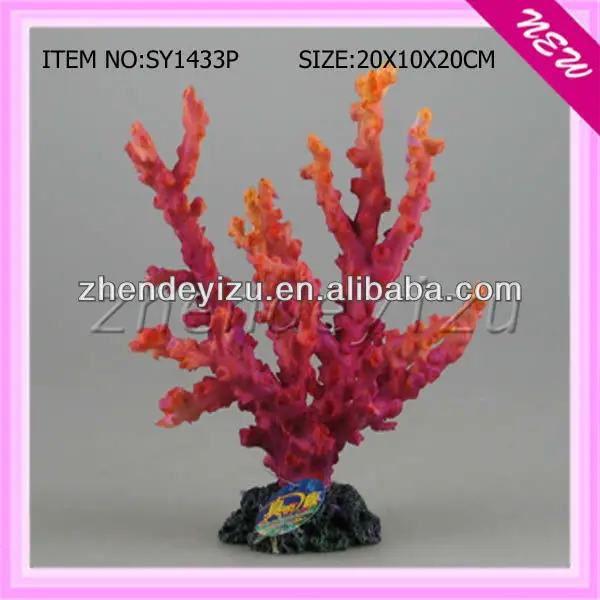 Aquarium Small Hard Resin Coral Decorations For Fish Tank Buy