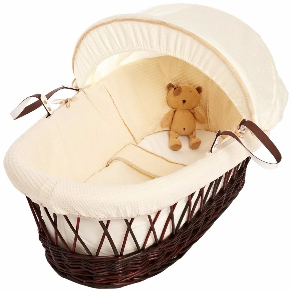 2016 cheap Gift Dark wicker baby baskets for sale, View