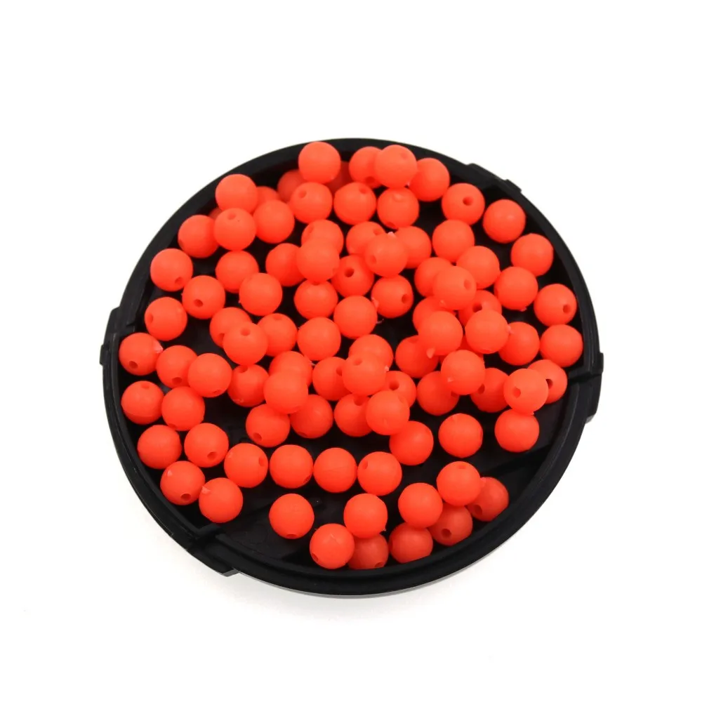 Toasis Glow-in-the-Dark Fishing Beads — 5 Sizes, 500pcs Set For Night Fishing & Rig Building