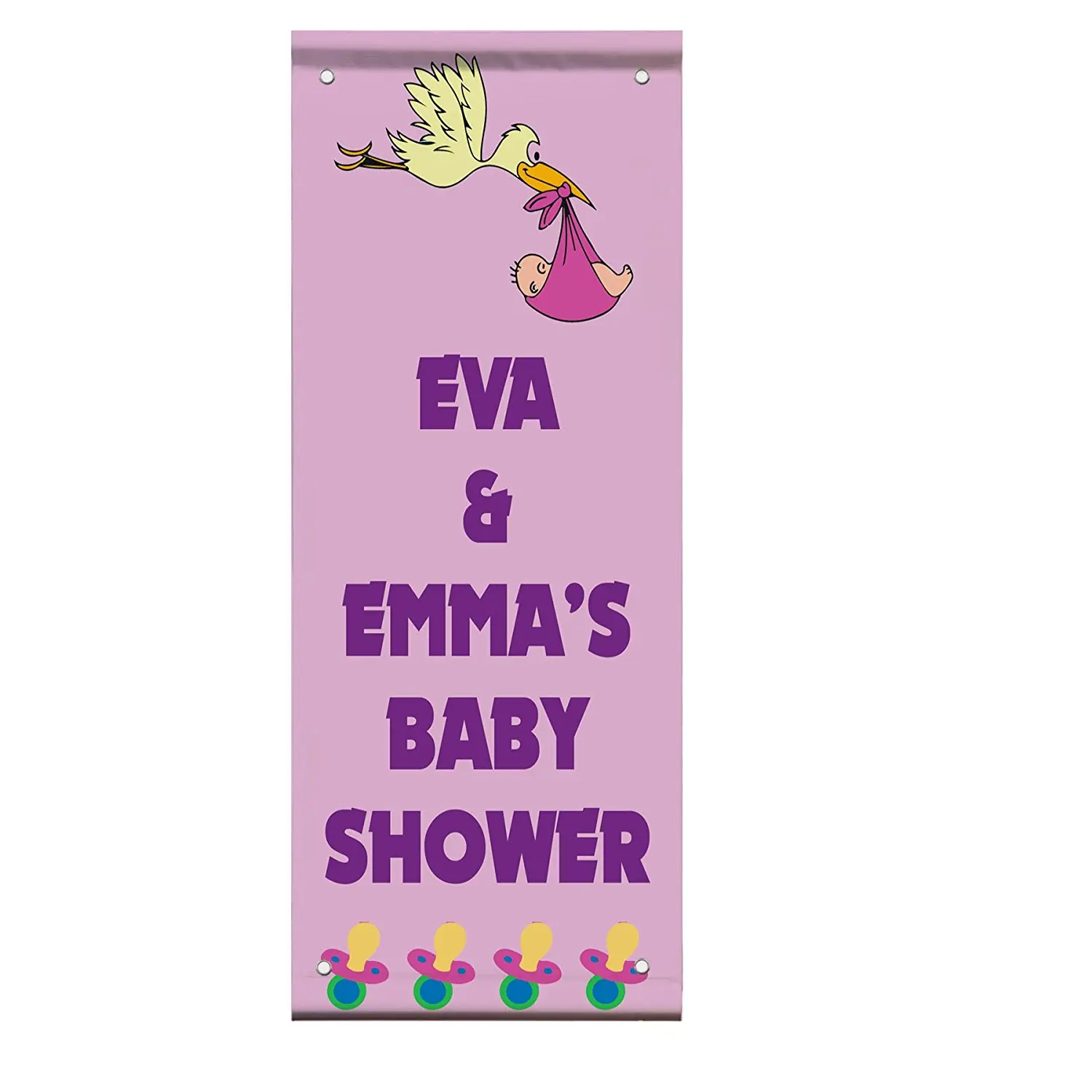 Home Decor Plaques Signs Baby Shower Birth Baby Stroller Pink