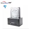 New product WIFI HDD Docking station laptop docking station 2.5" 3.5" USB 3.0 TO SATA with SD card reader