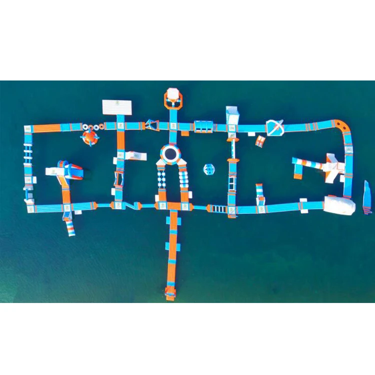 Giant Adult Inflatable Amusement Park Theme Inflatable Water Sport Aqua Park Equipment For Sale