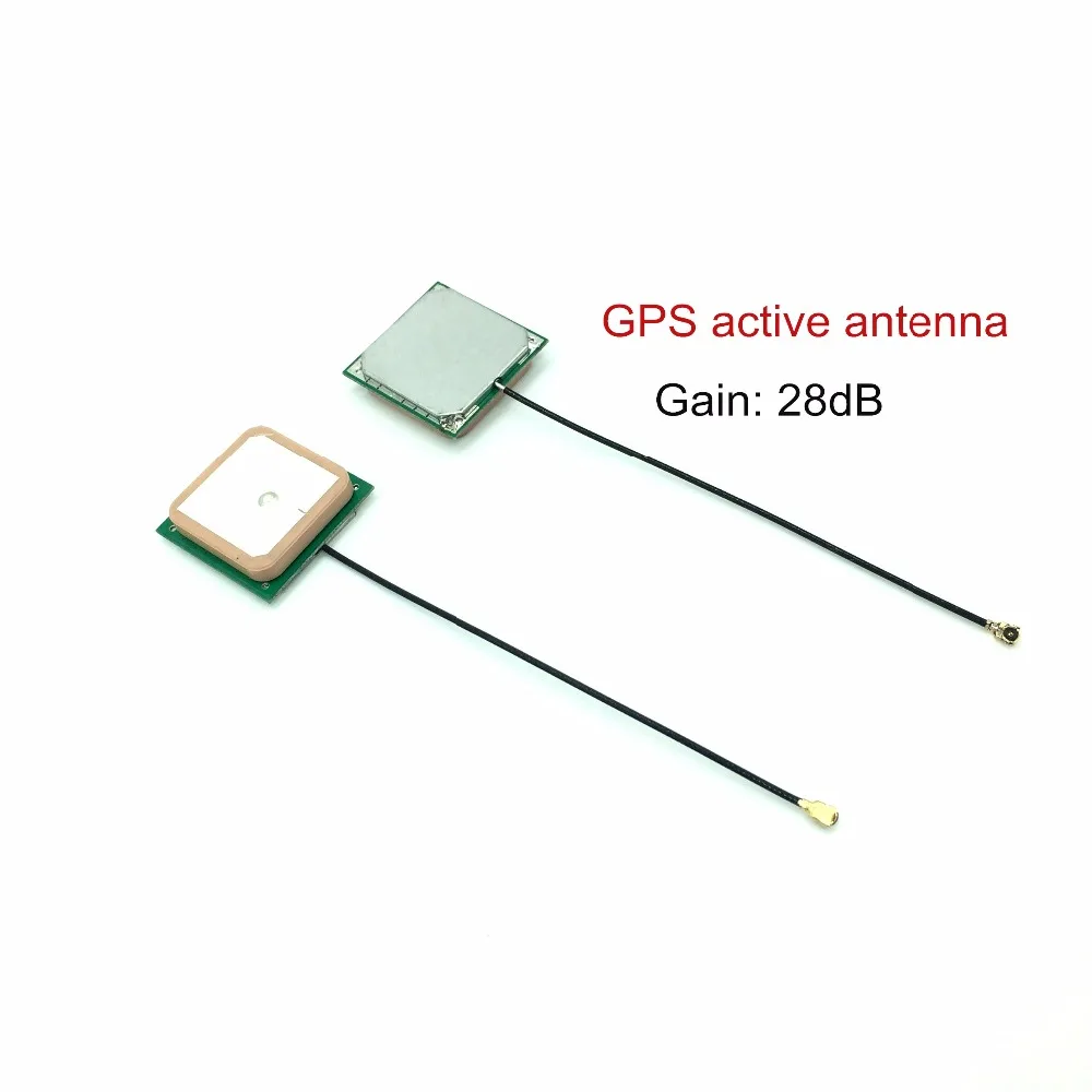 28db High Gain Small Gnss Gps Antenna Ceramic Patch Builtin Gps Glonas