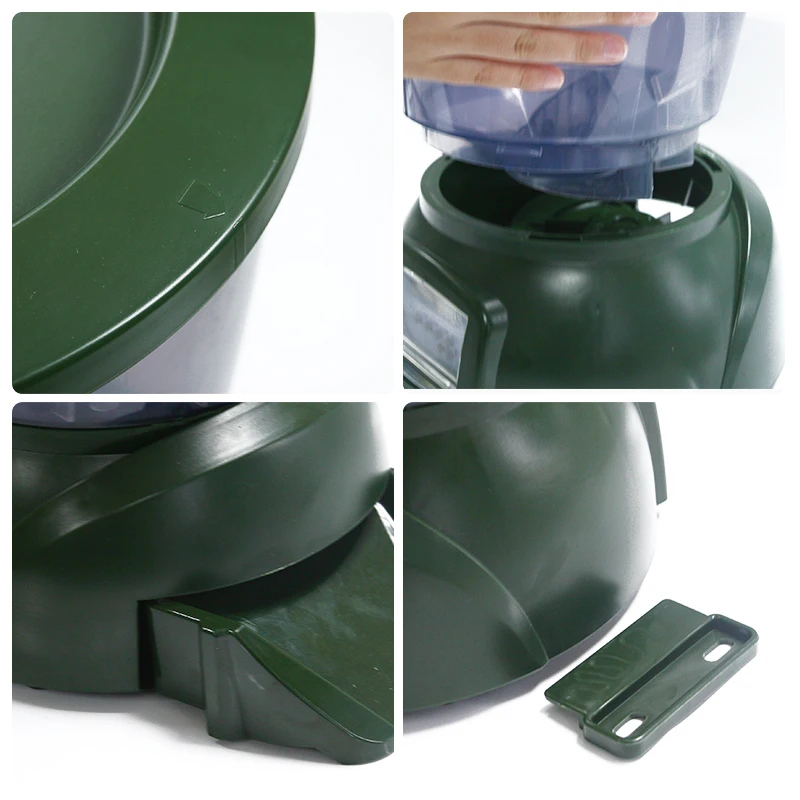 Automatic Pond Fish Feeder Auto Fish Feeding Bowl In Aquarium Buy Automatic Fish Feeder,Auto