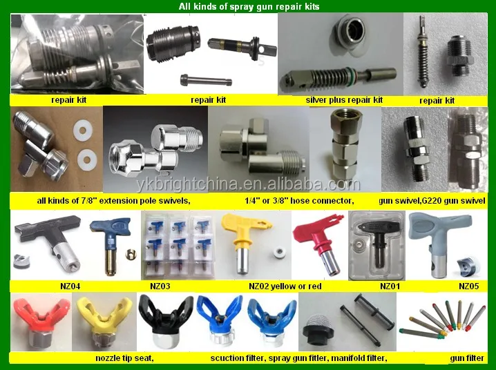 electric airless spray gun