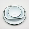 China Manufacturer High Quality Metal Enamel Dinnerware Sets/Kitchenware Sets/Turkey tableware Sets With Custom Design