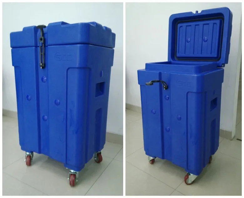 Hot Design Insulated 310l Dry Ice Storage Boxes Used For Shipping Dry