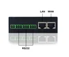 1 ethernet lan port 1 WAN port with 1 digital input port to read an input from a digital sensor, configurable OPEN VPN Client j