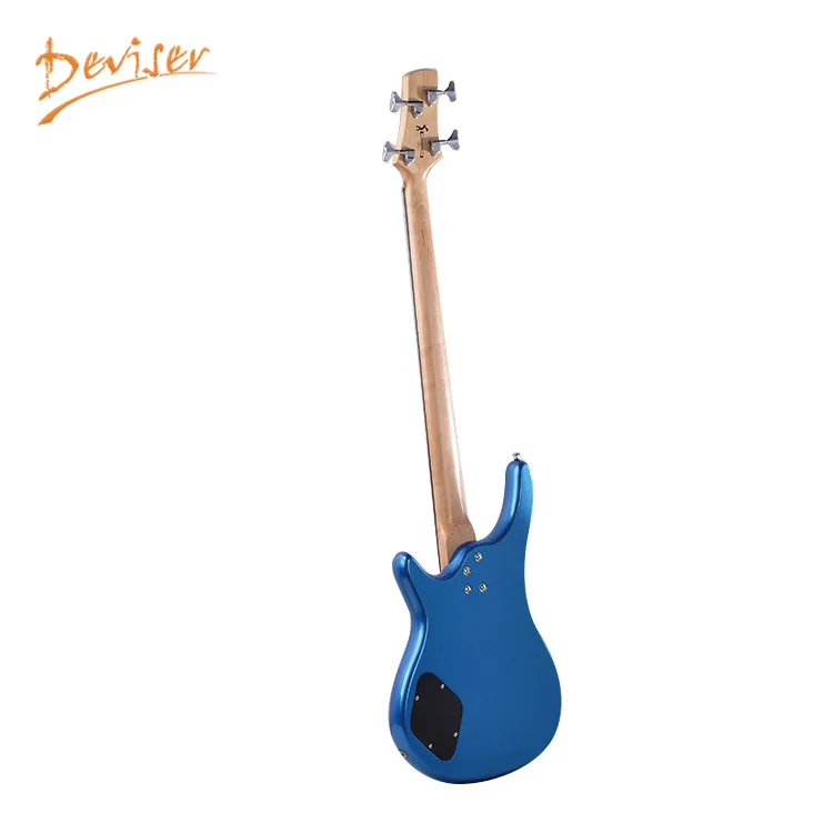 Factory Supply Wholesale Cheap China Blue Electric Four String Bass