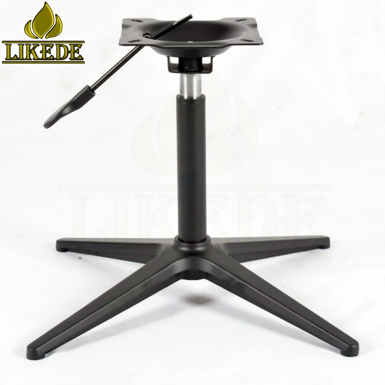 Hot Sale High Quality Aluminum Lounge Chair Base Black Metal Sofa Legs With Powder Coating Finish