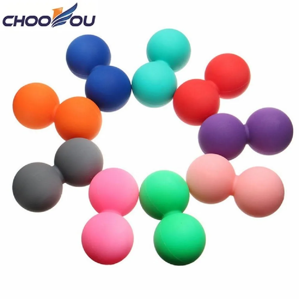 Wholesale High Quality Custom Logo Therapy Rubber Lacrosse Massage Ball