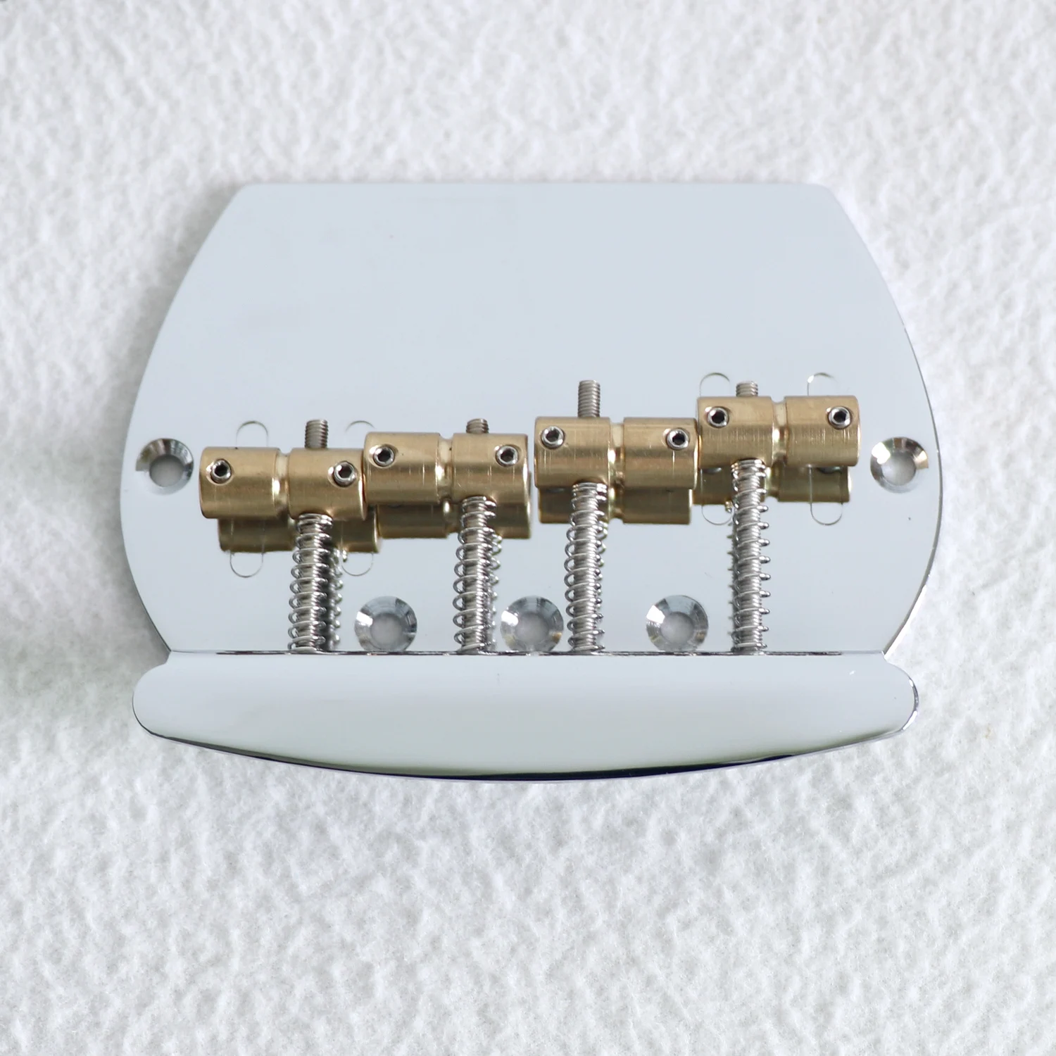 Musicman Style 4 String Electric Bass Guitar Bridge With Brass Saddle