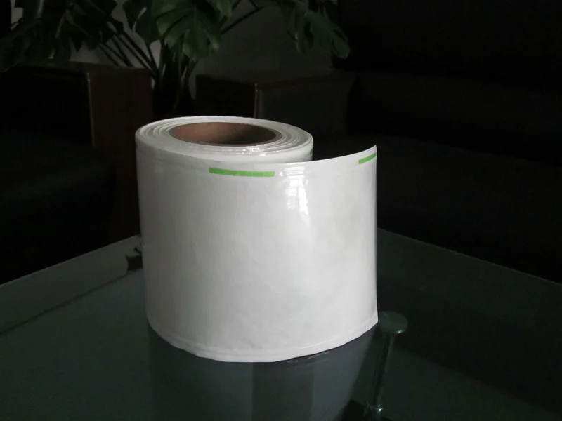 Plasma disinfection flat reel pouch tyvek bag