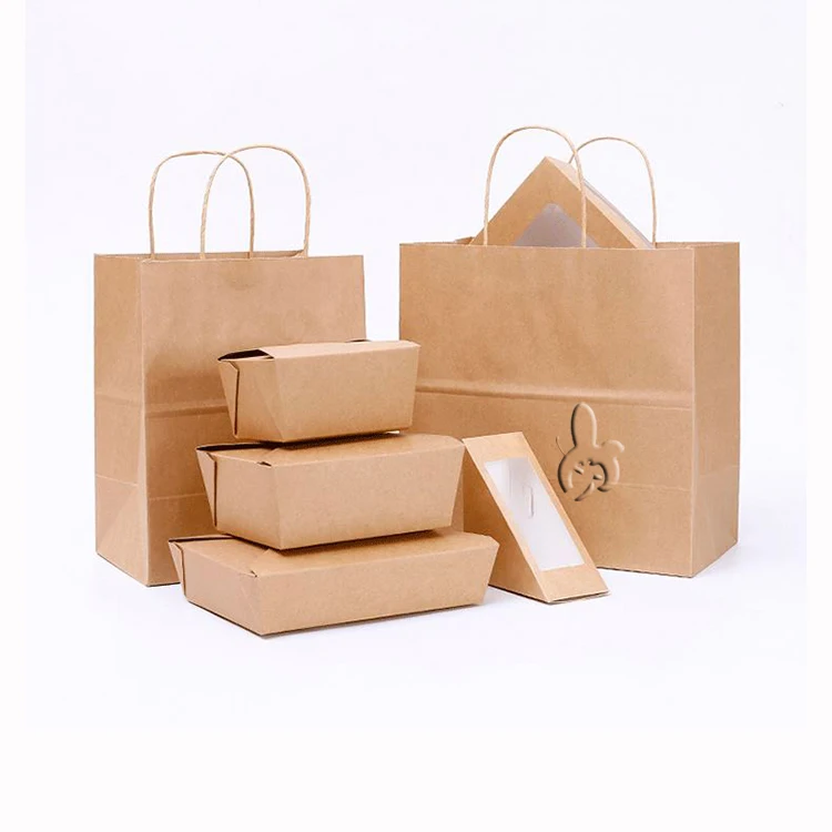 Custom Raw Materials Of Paper Bag Brown Kraft Paper Bag