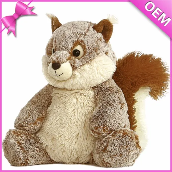 large plush squirrel