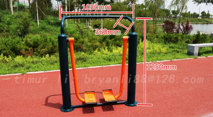 Outdoor Fitness Equipment Single Person Exercise Walking Machine for Sale
