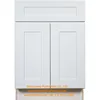 Kitchen Cabinet New White Shaker Solid Wood RTA/Assembly - Dover & Soft Close - Base cabinet bathroom vanity