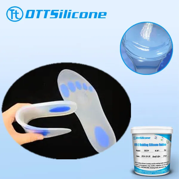 Liquid Silicone For Heel Pad/fel Insole/foot Care Pads Making Buy 100