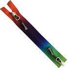 NO.5 factory price 2 way zipper double sided colorful type waterproof zipper