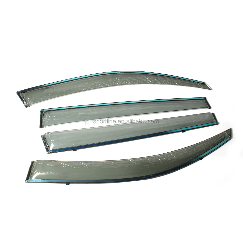 Pc+steel 4 Doors Wind Deflector Car Window Sun Visor For Toyota