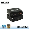 VGA to HDMI converter 1080P VGA input HDMI output converter box
