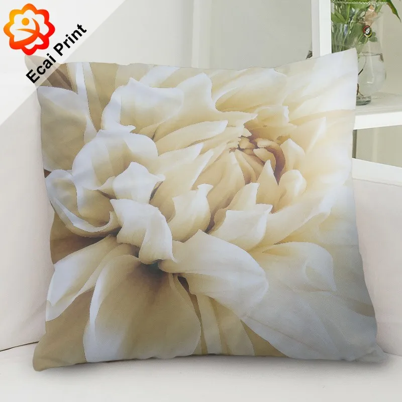 45x45cm Hot Sale Flower Custom Pillow With Pictures Buy Custom