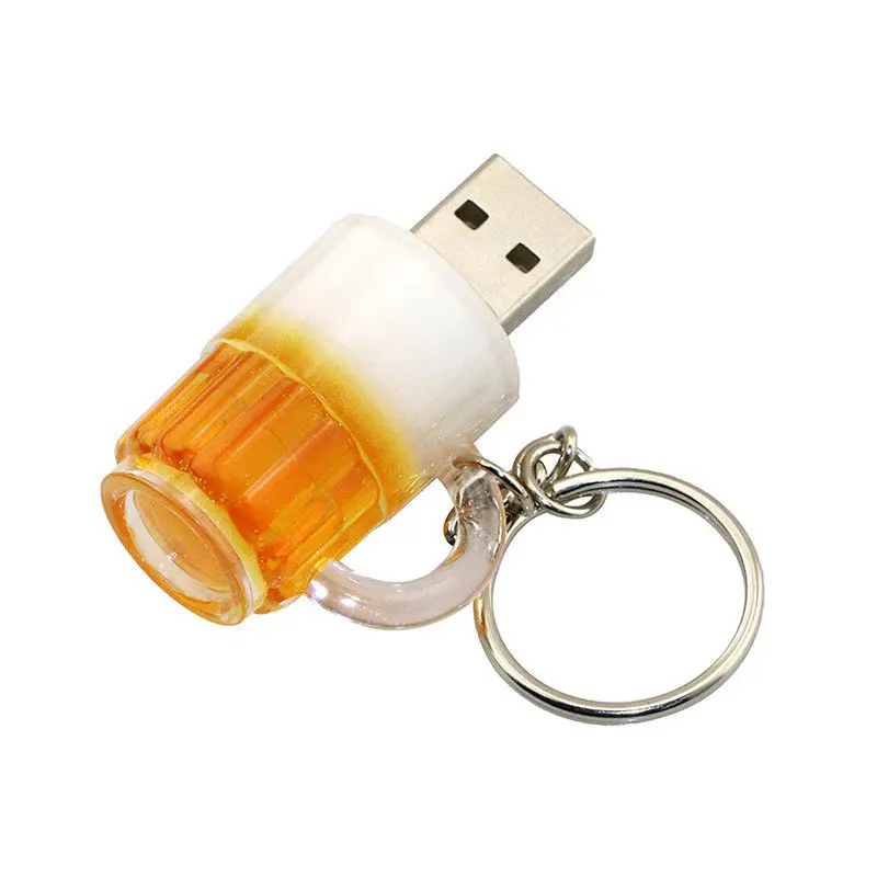 Creative Beer Bottle USB Drives Cartoon USB Flash Drive 2.0 Pendrive 4GB 8GB - ANKUX.COM