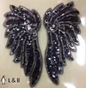 DT-1708 New style angle wing sequined patches