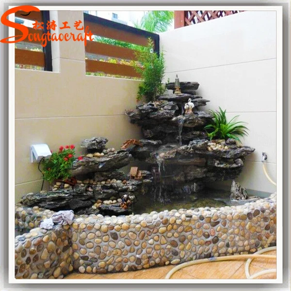 Garden Water Status Fountain Stone Wall Fountain Home Rock