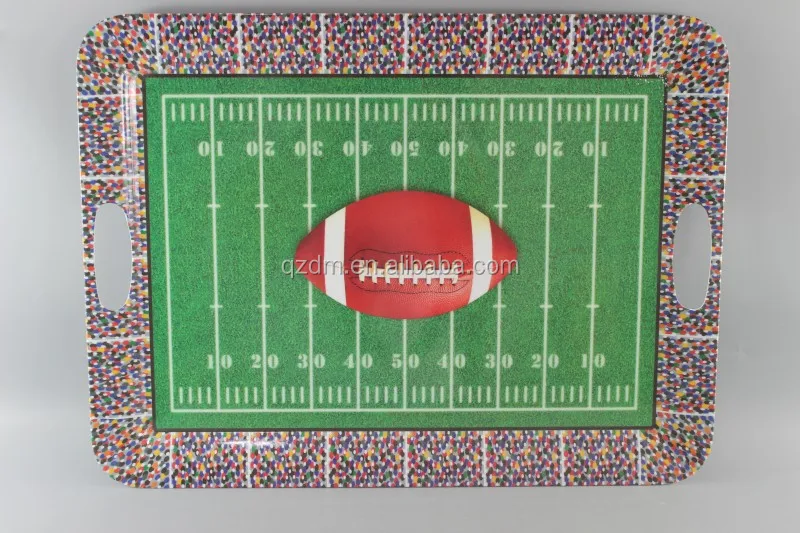 20inch Melamine Rugby Tray Food tray