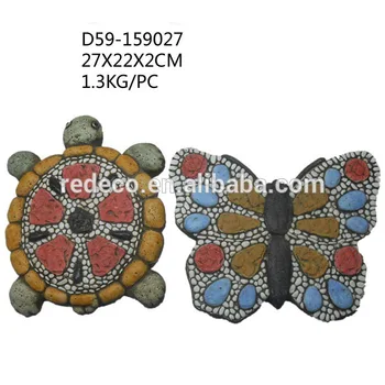 Decorative Cement Concrete Garden Animal Stepping Stones On