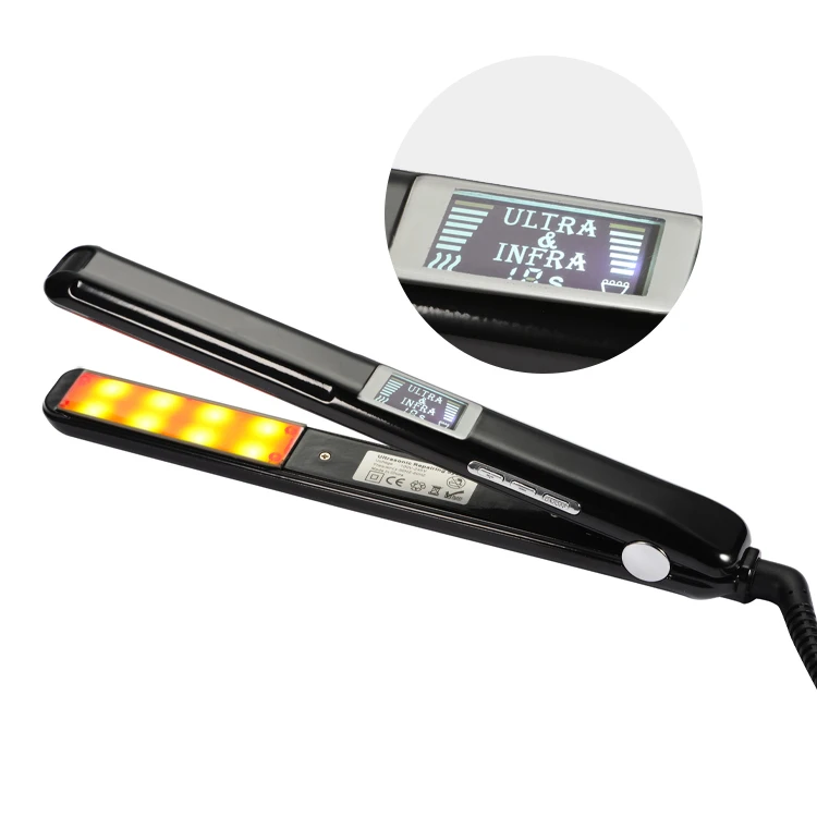 Hot-selling Ultrasonic Infrared Hair Care Iron Cold Hair Straightener ...