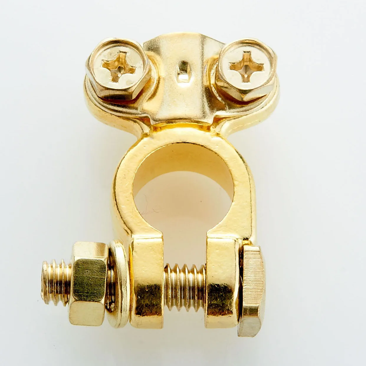 Brass Gold Plated Auto Car Battery Crimp Terminal Buy Brass Battery
