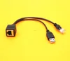 USB Male POE Adapter Tape screened POE switch Cable