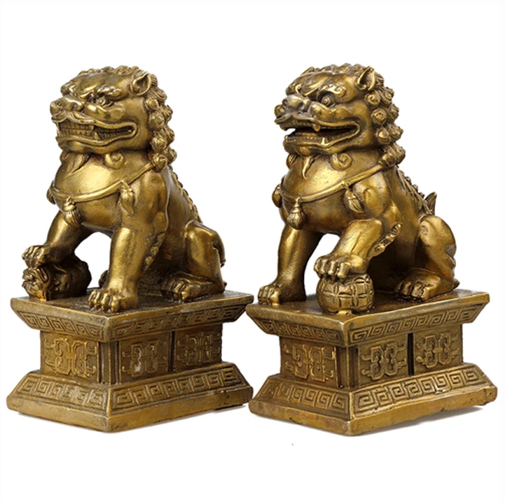 Brass Collection Chinese Fu Dog Statue - Buy Fu Dog Statue,Brass Animal ...