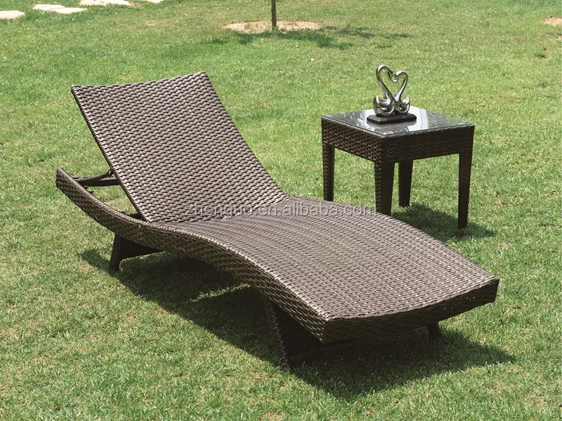 Fashion Round Chaise Rattan Lounge Chair Garden Furniture Outdoor Buy