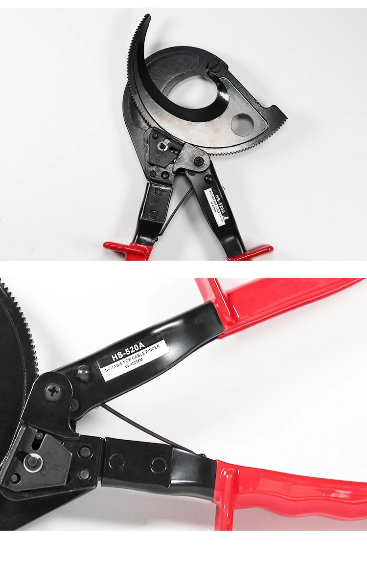 Hs520a Ratchet Cable Cutter& Ratchet Terminal Electrical Tool Hand