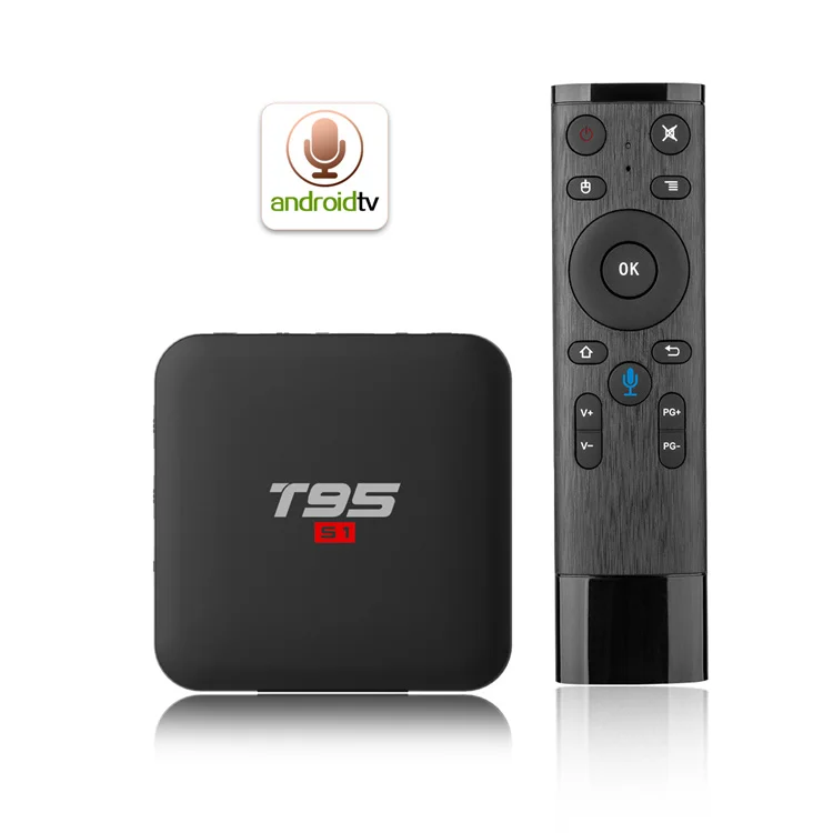 T95 S1 Android Tv Box 4k Amlogic S905w Quad Core 1gb/2gb Ram 8gb/6gb
