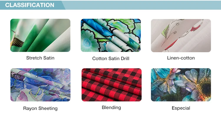 100% cotton fabric Floral Digital printed cotton poplin fabric