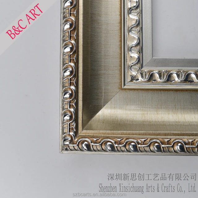 Silver Photo Frame Baroque Mirror Frames For Wall Art Decor Silver Photo Frame Baroque Mirror