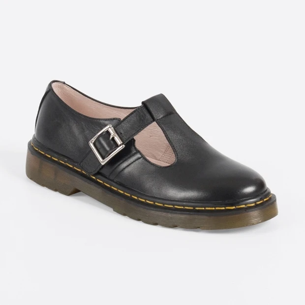 t bar mary jane flats