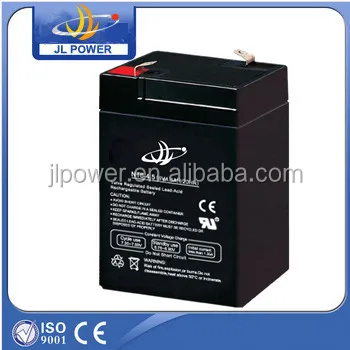 
JL Brand 6V4.5ah 20hr rechargeable battery, 6v 4.5ah SLA battery, Trade Assurance 6v battery. 