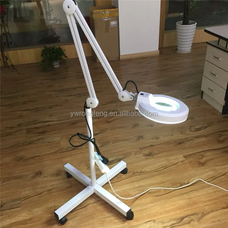 Beauty Salon Cold Light Magnifier Cosmetic Magnifying Led Lamp 5x