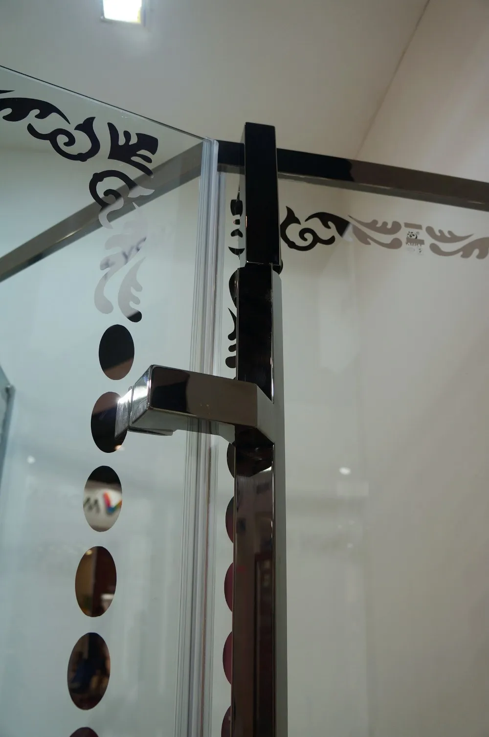 Neo Angle Shower Door Stopper Hinged Shower Screen Glass Shower Door