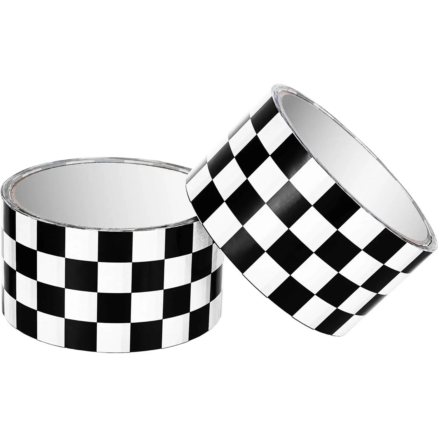 resinta-4-rolls-65-yards-checkered-tape-black-and-white-checkered-flag-tape-tape