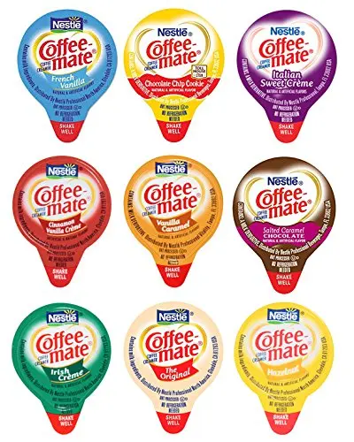 Coffee-Mate Mini Coffee Creamers - 9 Flavor Assortment (36 Pack)
